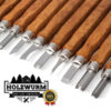 HOLZWURM Schnitzwerkzeug-Set 12-tlg inkl. Anleitung – Bild 4